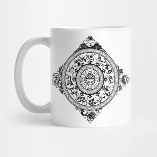 Japanese ethnic pattern Mug